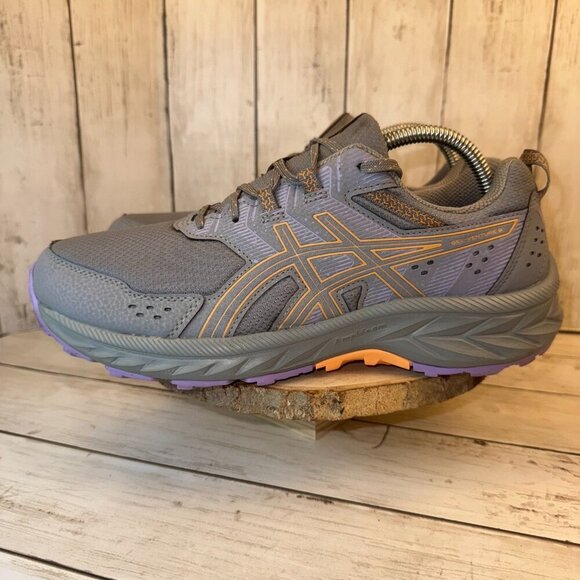 ASICS Gel Venture 9 Indigo Papaya Sneakers Running Shoes Women's 10 Wide - Picture 1 of 11